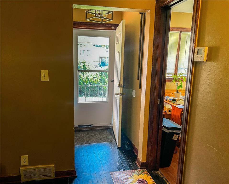 1638 Shady Drive Farrell, PA 16121 - Photo 4 of 21 a view of front door with wooden floor