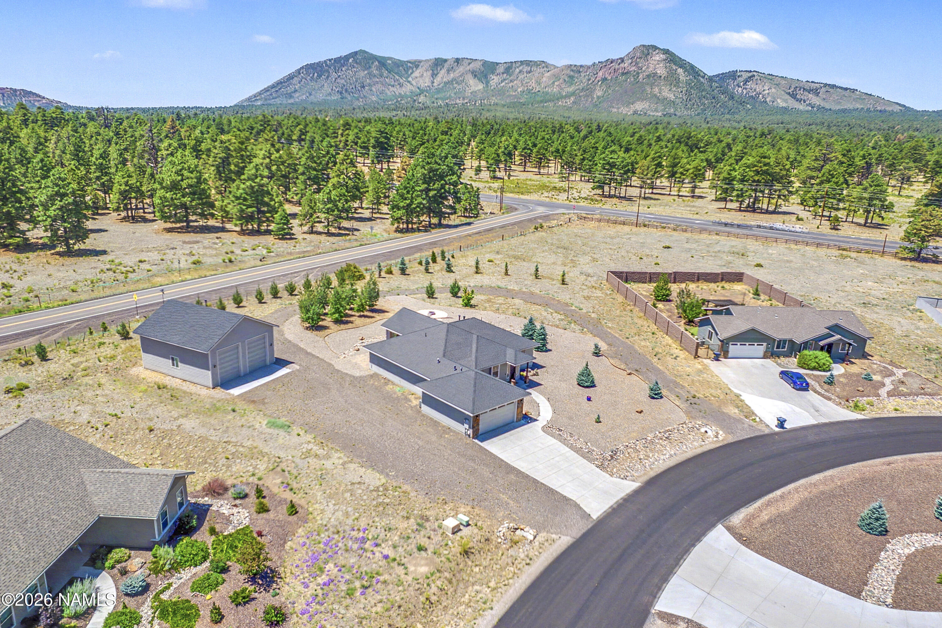 10290 Lundin Road Flagstaff, AZ 86004 - Photo 56 of 58 Ariel View