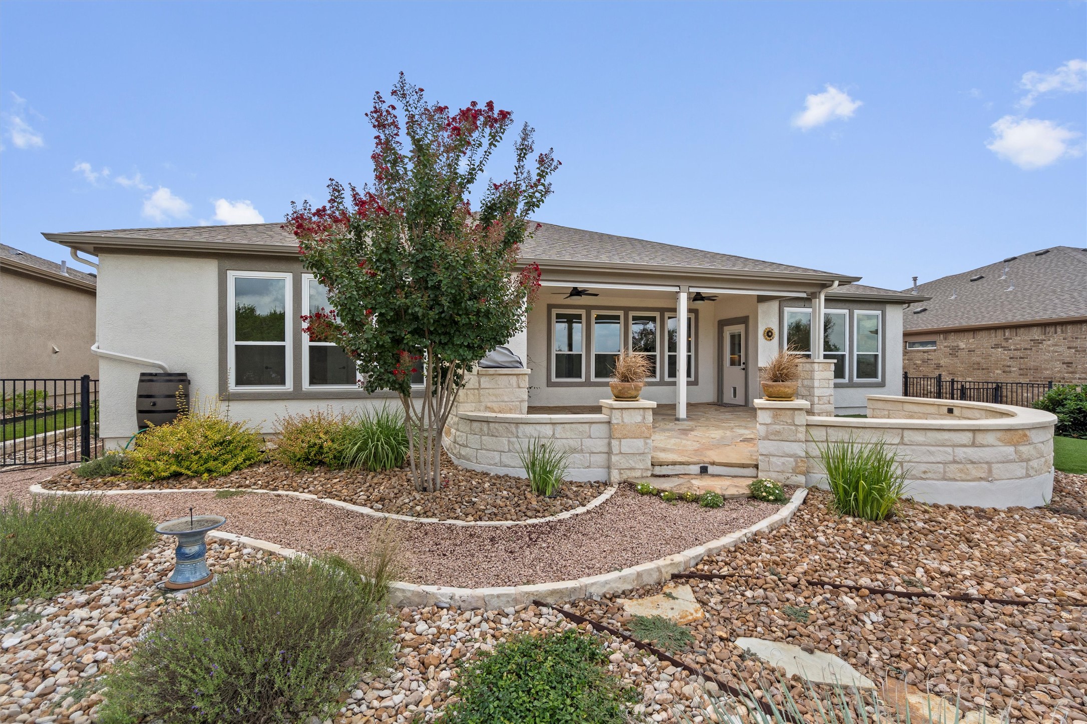 205 McKittrick Ridge Road Georgetown, TX 78633 - Photo 37 of 37 a front view of a house with garden