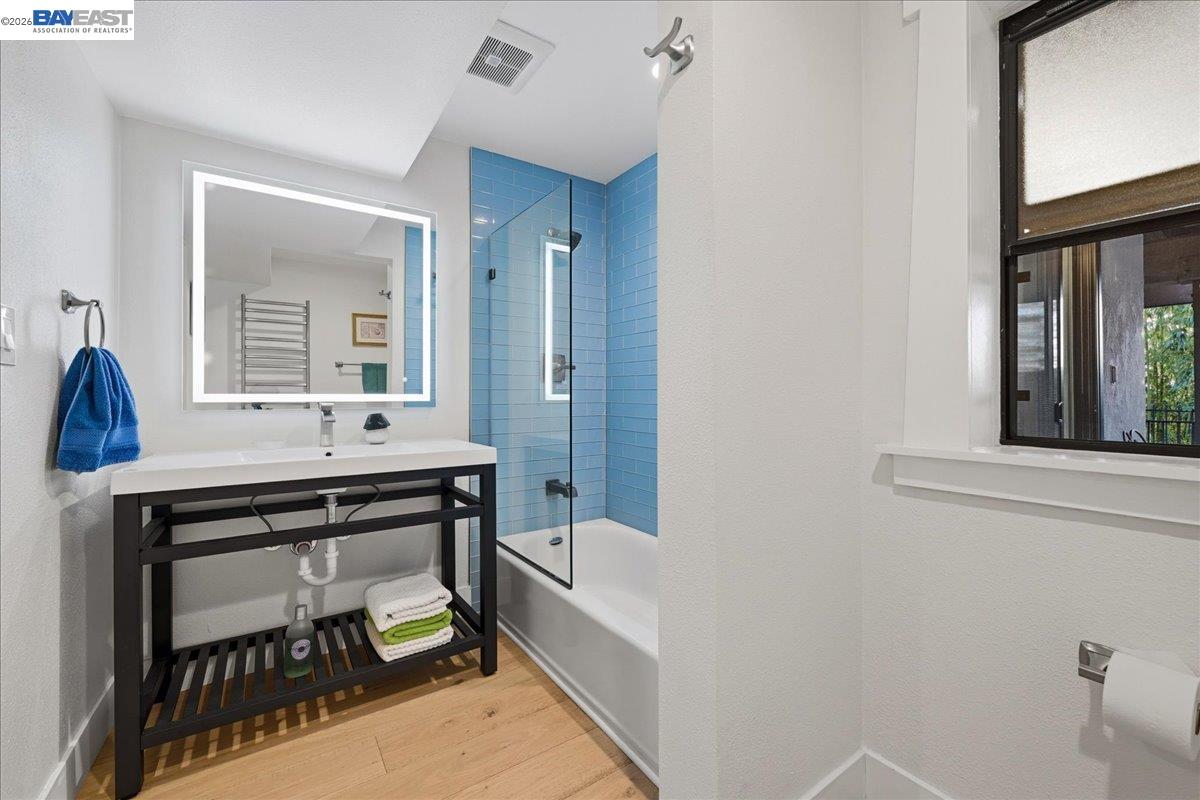 22111 Prospect Street Hayward, CA 94541 - Photo 41 of 70 a bathroom with a sink and a mirror