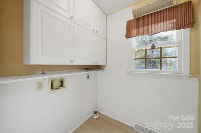 a view of kitchen with window
