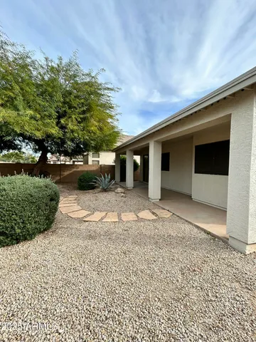 a view of a car park next to a road