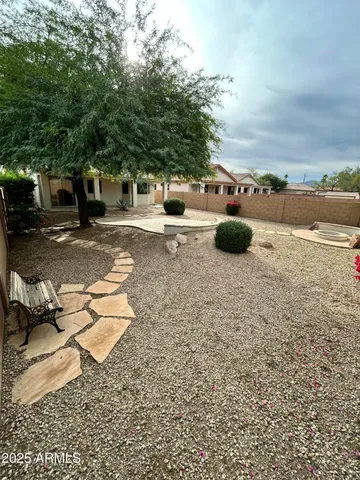 a view of outdoor space and yard