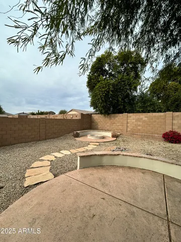 a view of outdoor space and oven