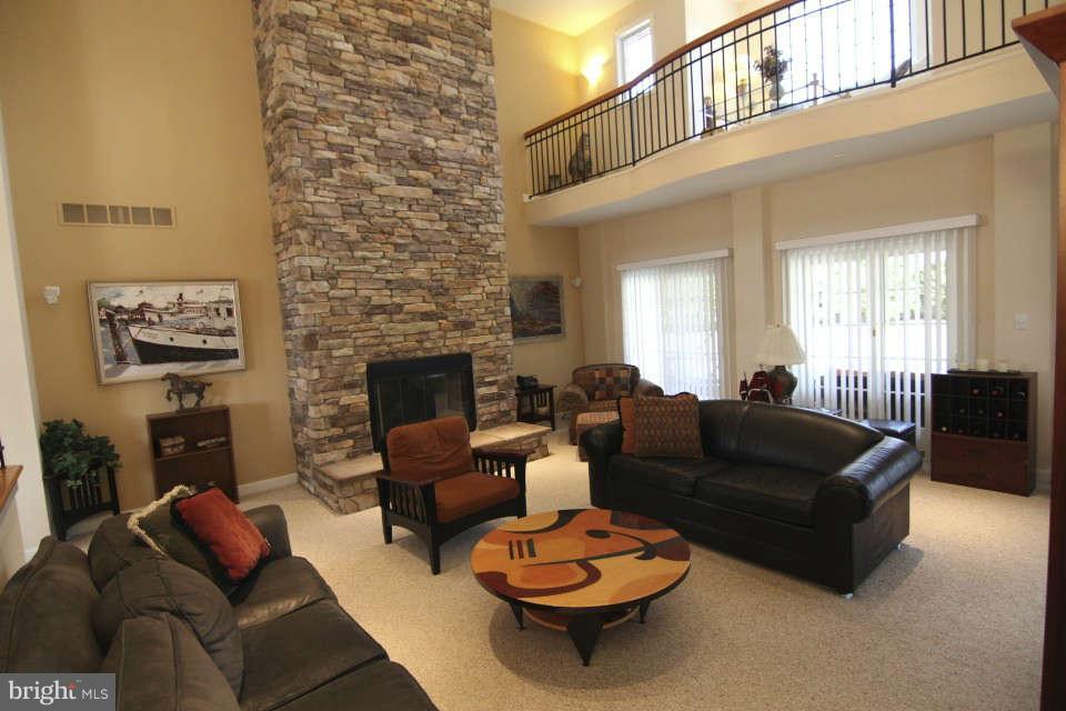 3330 Blenheim Road Phoenix, MD 21131 - Photo 16 of 30 Family Room & stone Fireplace