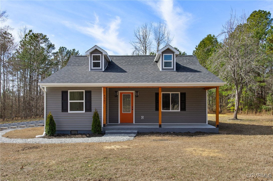 8501 Barnetts Road Charles City, VA 23030 - Photo 2 of 33 View of front of property featuring a shingled roo