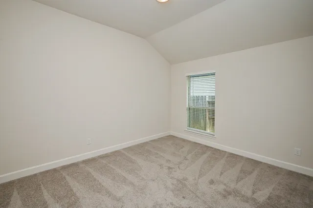 a view of small space with racks on the wall