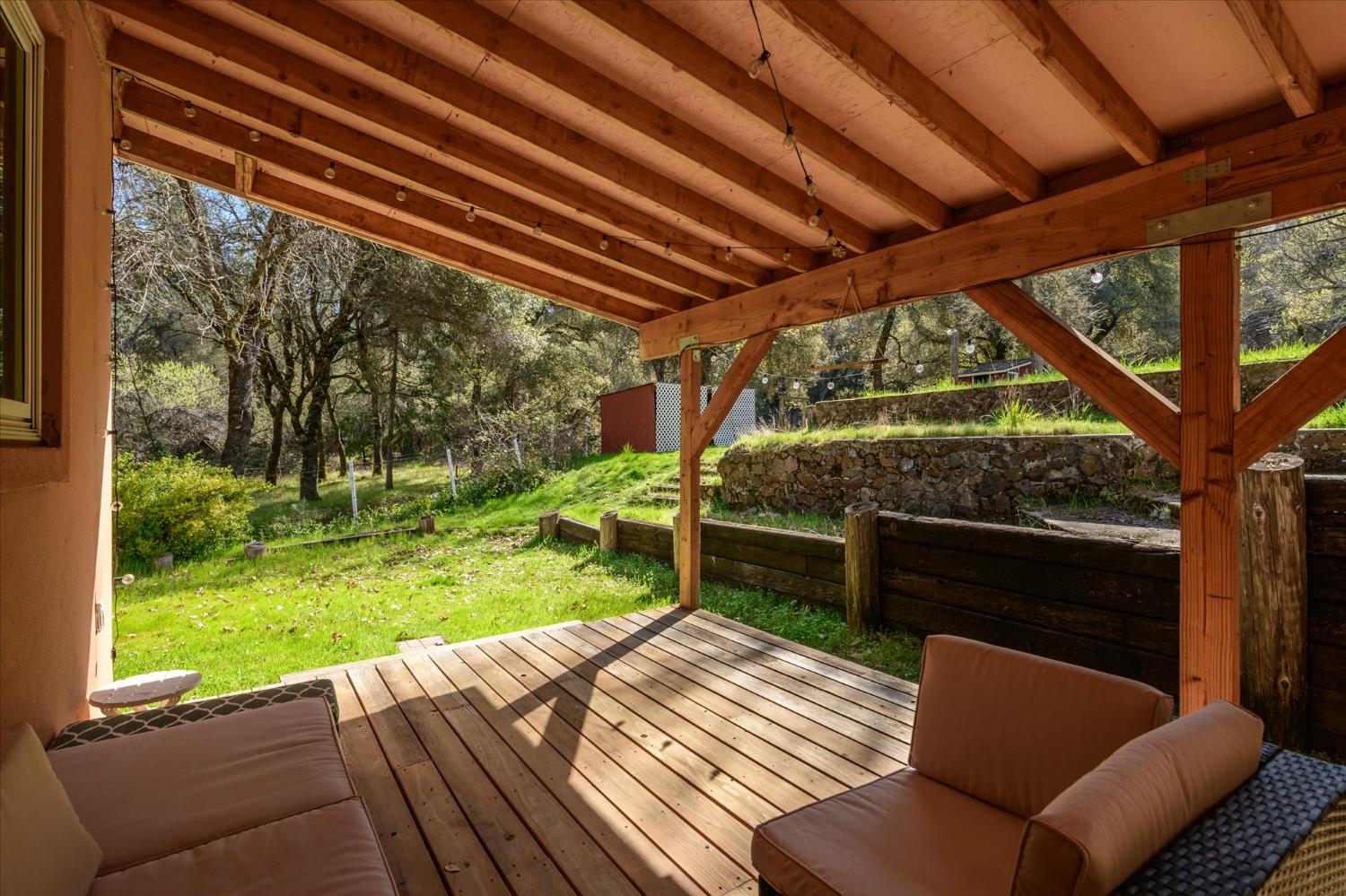 3640 Omo Ranch Road Somerset, CA 95684 - Photo 28 of 52 covered back porch