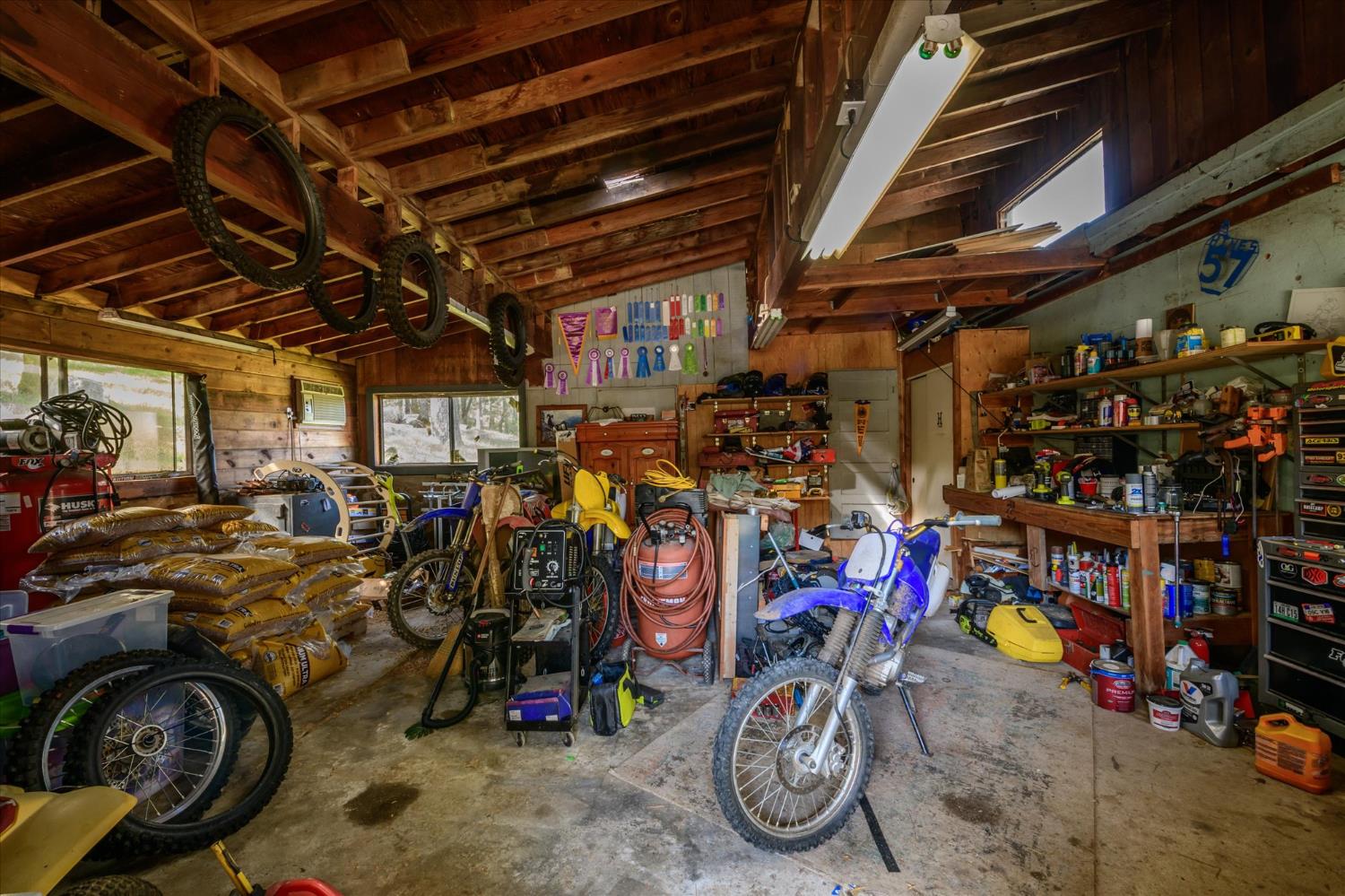 3640 Omo Ranch Road Somerset, CA 95684 - Photo 31 of 52 Interior of shop - woodstove not pictured