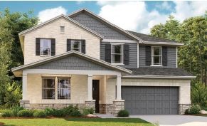 a view of a yard in front view of a house