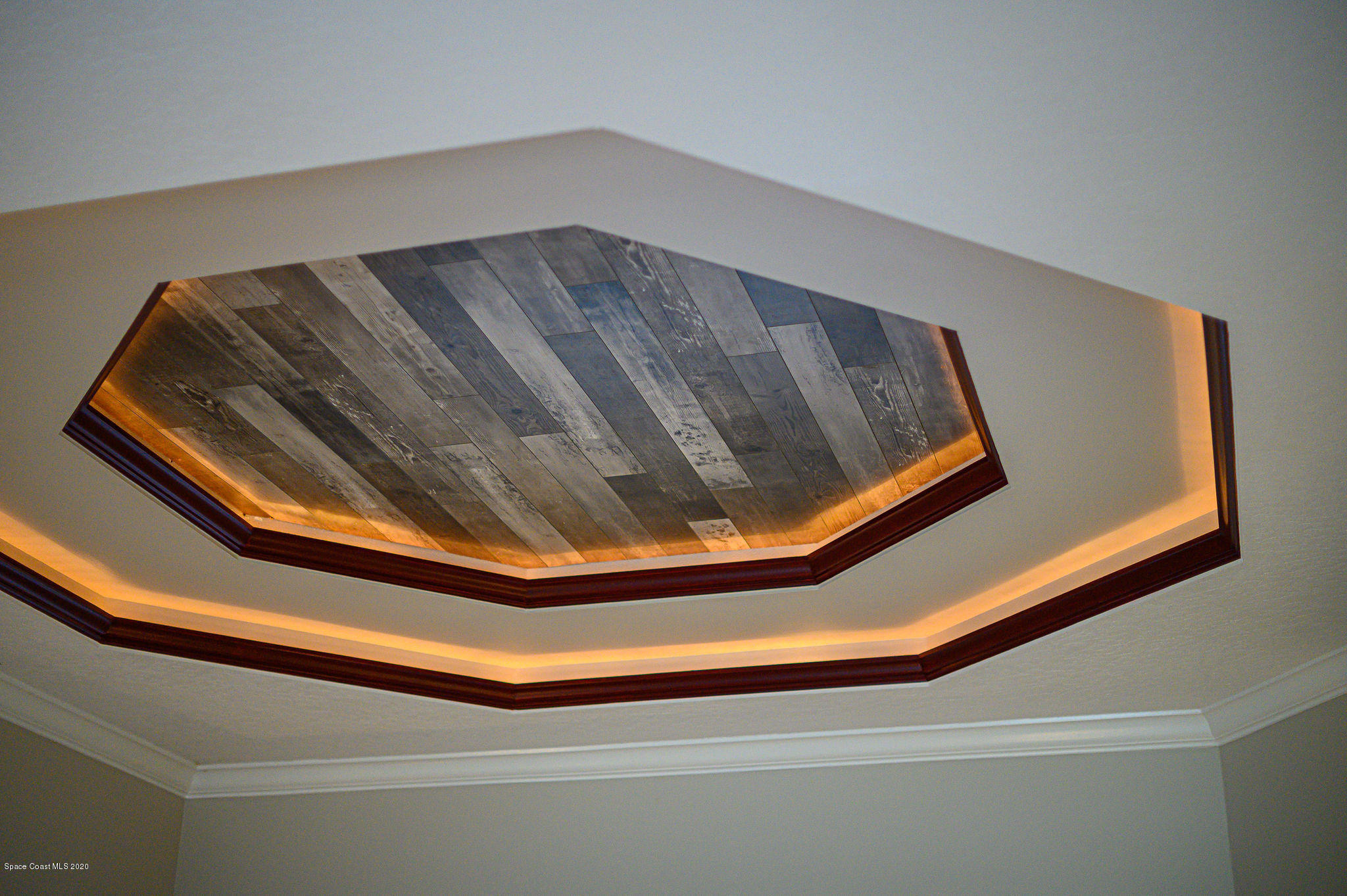 4434 Long Lake Road Melbourne, FL 32934 - Photo 21 of 53 Wood Inlay in Ceiling