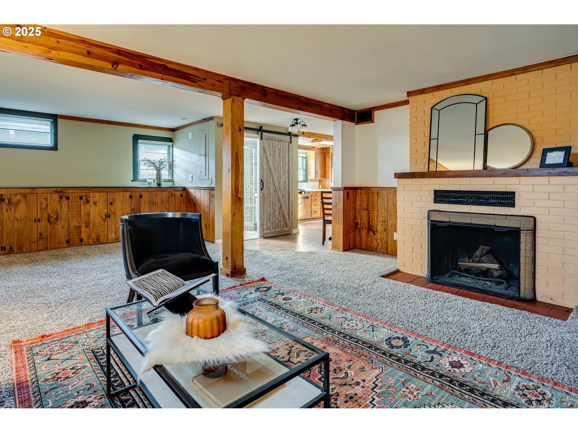 222 Northwest 19th Avenue Camas, WA 98607 - Photo 19 of 42 a living room with furniture and a fireplace