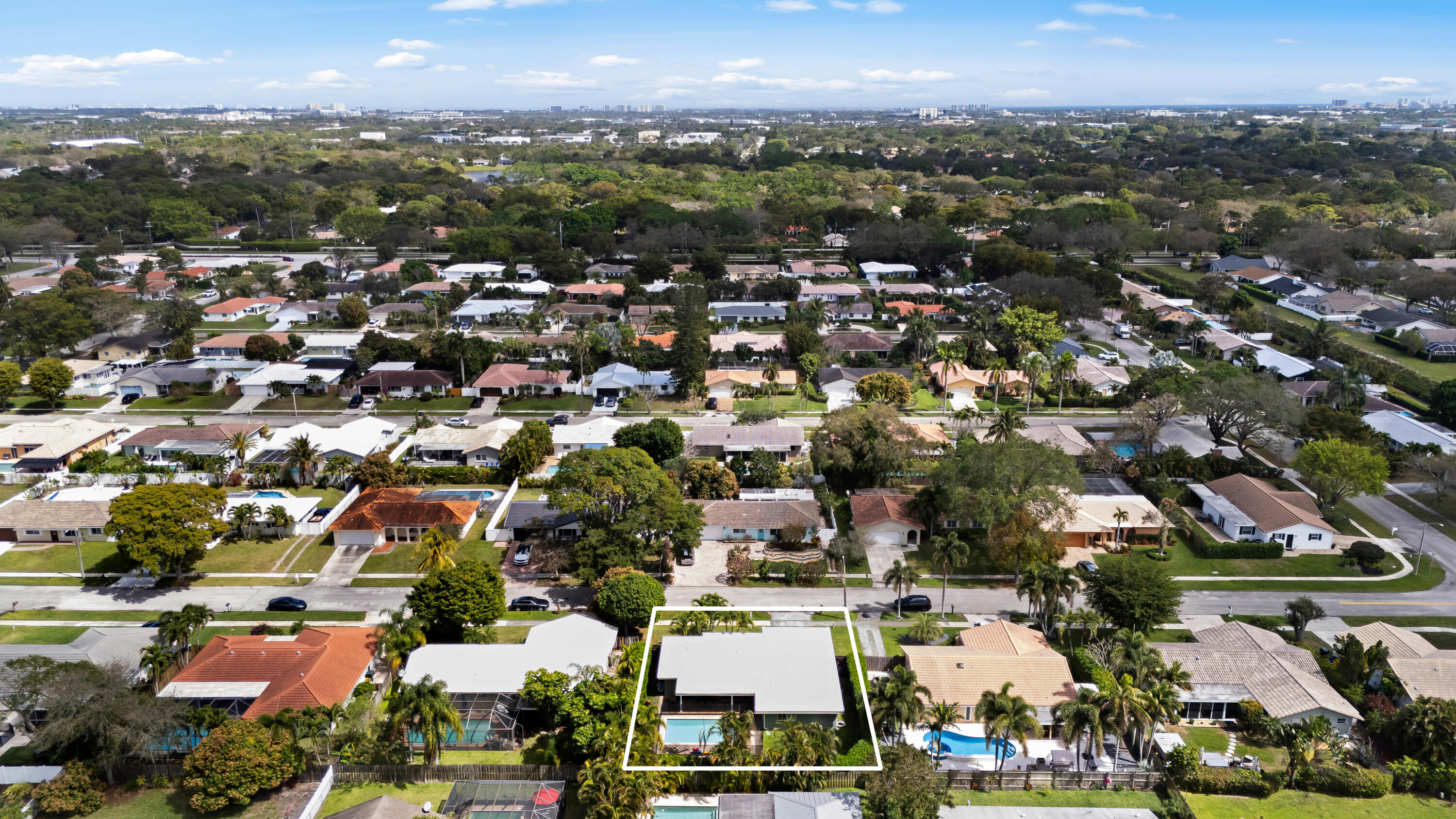 3333 Northwest 26th Court Boca Raton, FL 33434 - Photo 36 of 41 an aerial view of residential houses with outdoor space
