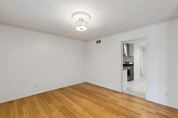 wooden floor in an empty room