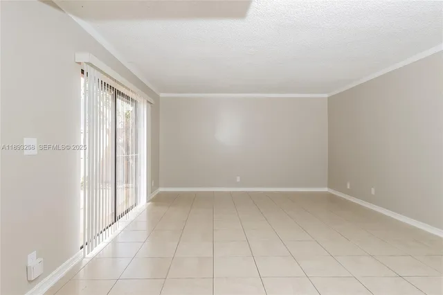 a view of a garden with plants