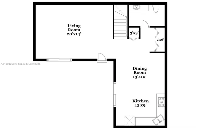 a picture of a bench in front of a window