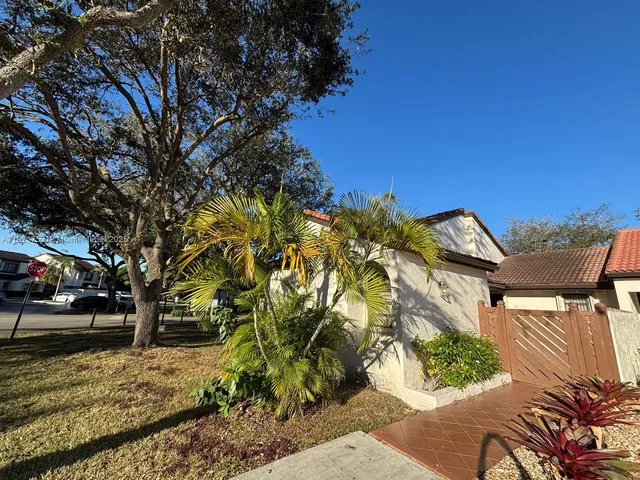 a view of outdoor space and yard