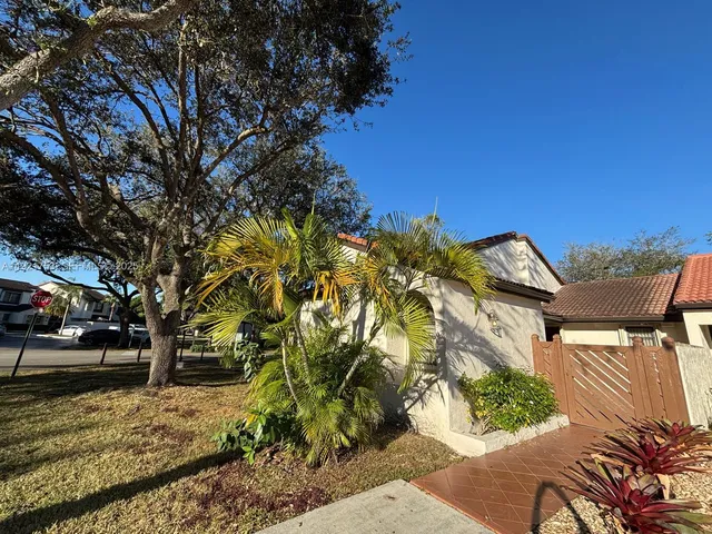 a view of outdoor space and yard