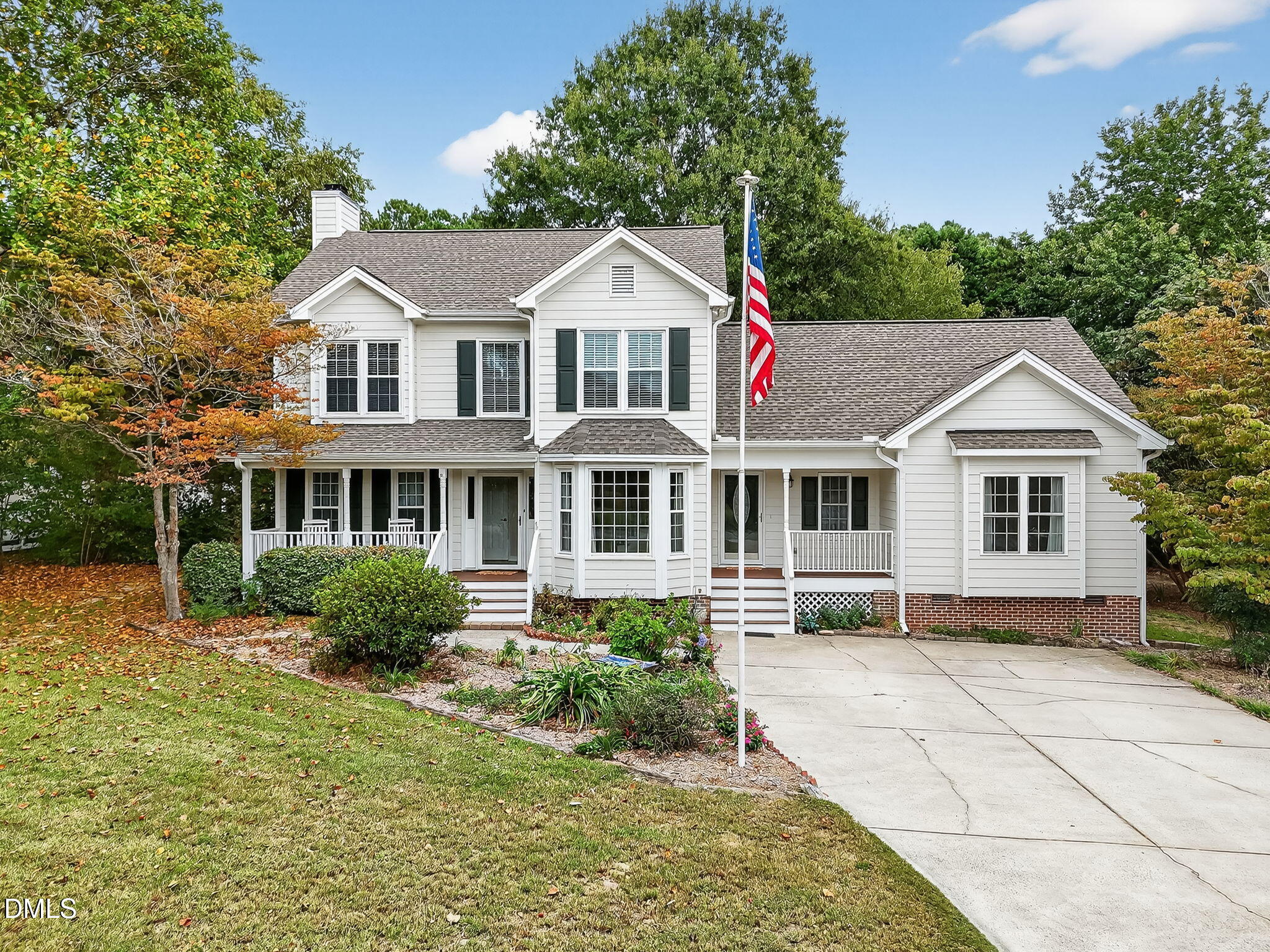 6009 Swales Way Raleigh, NC 27603 - Photo 4 of 59 a aerial view of a house with a yard
