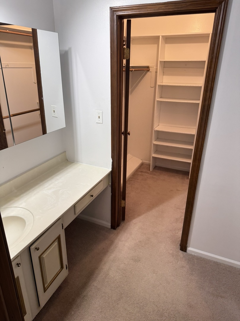 9244 Gross Point Road, Unit 103 Skokie, IL 60077 - Photo 19 of 28 a view of walk in closet with clothes