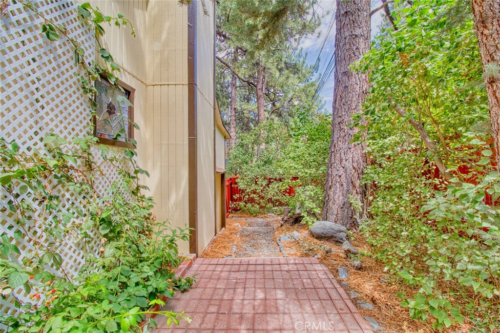 1513 Twin Lakes Road Wrightwood, CA 92397 - Photo 48 of 60 a view of a pathway with a yard