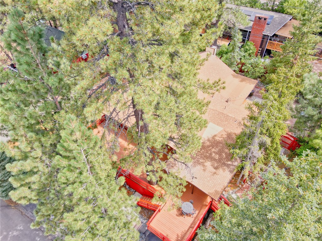 1513 Twin Lakes Road Wrightwood, CA 92397 - Photo 56 of 60 an aerial view of residential houses with outdoor space
