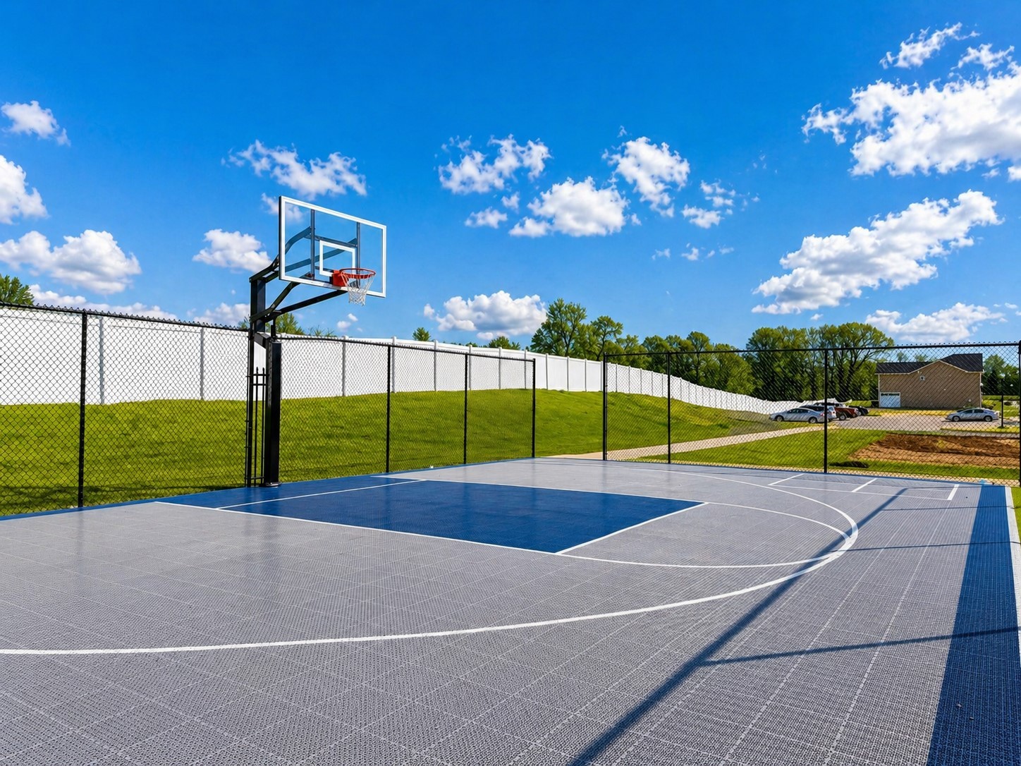 147 Addi Street Pleasant View, TN 37146 - Photo 26 of 27 a view of an outdoor space and basketball court