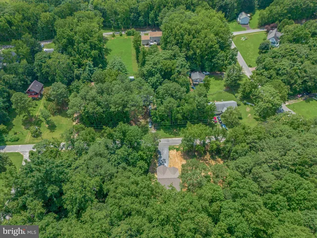 a view of a lake with a city view
