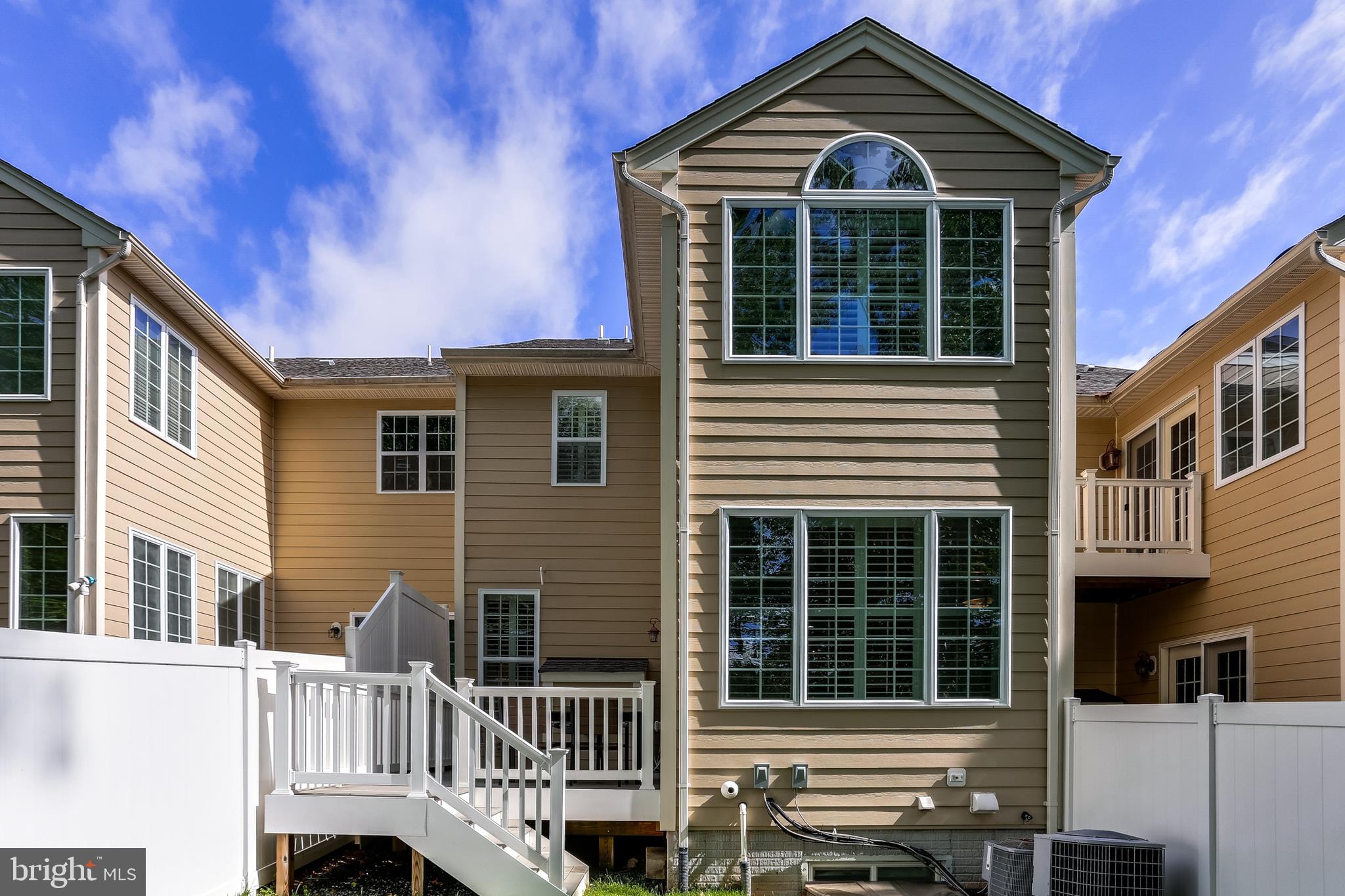 2265 Brimstone Place Hanover, MD 21076 - Photo 33 of 42 Rear of Home with HardiePlank Siding