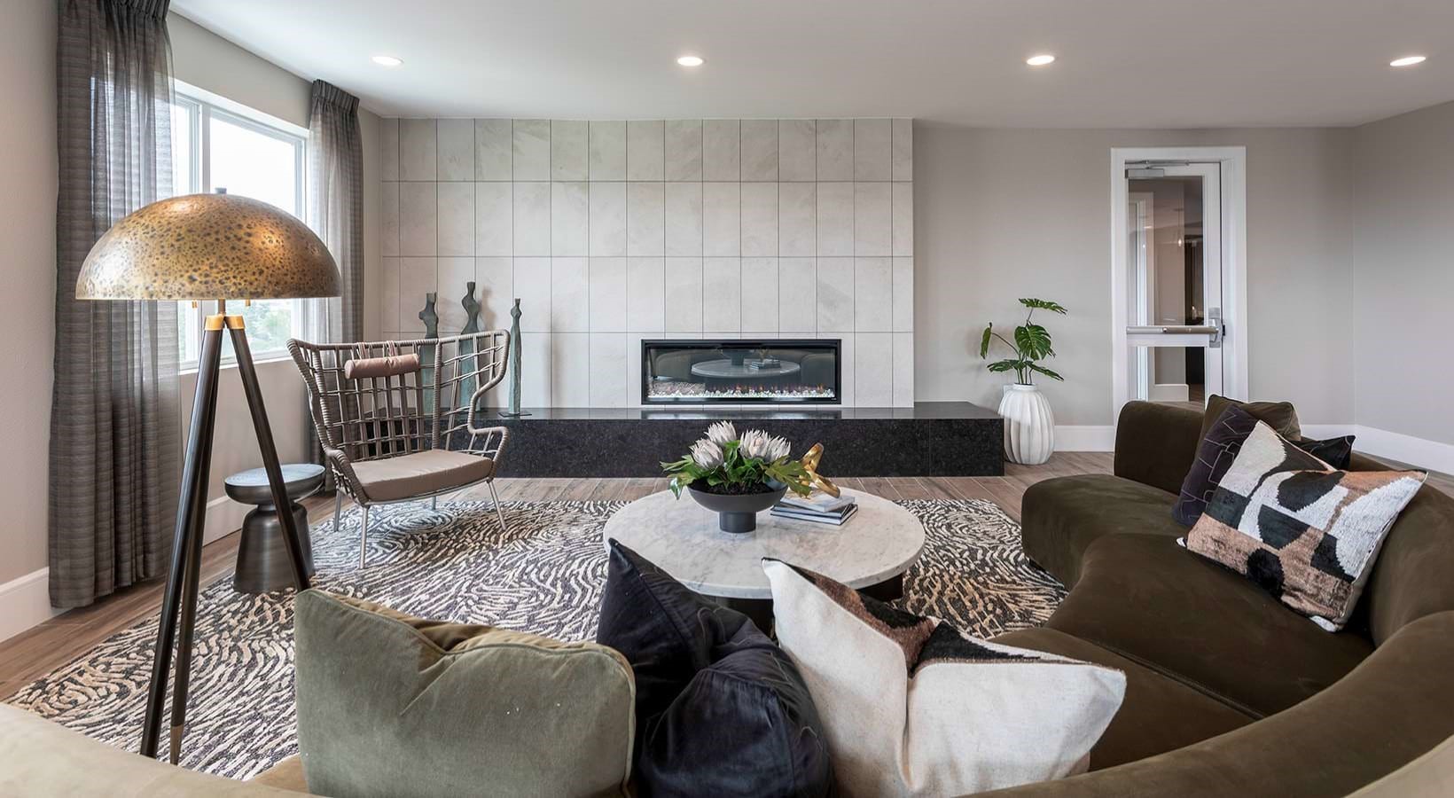 2425 Bell Street, Unit 2209 Houston, TX 77003 - Photo 15 of 30 a living room with furniture and a fireplace