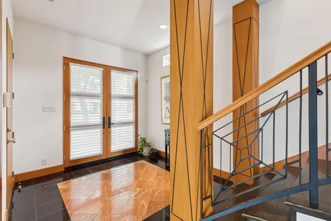 a view of an entryway