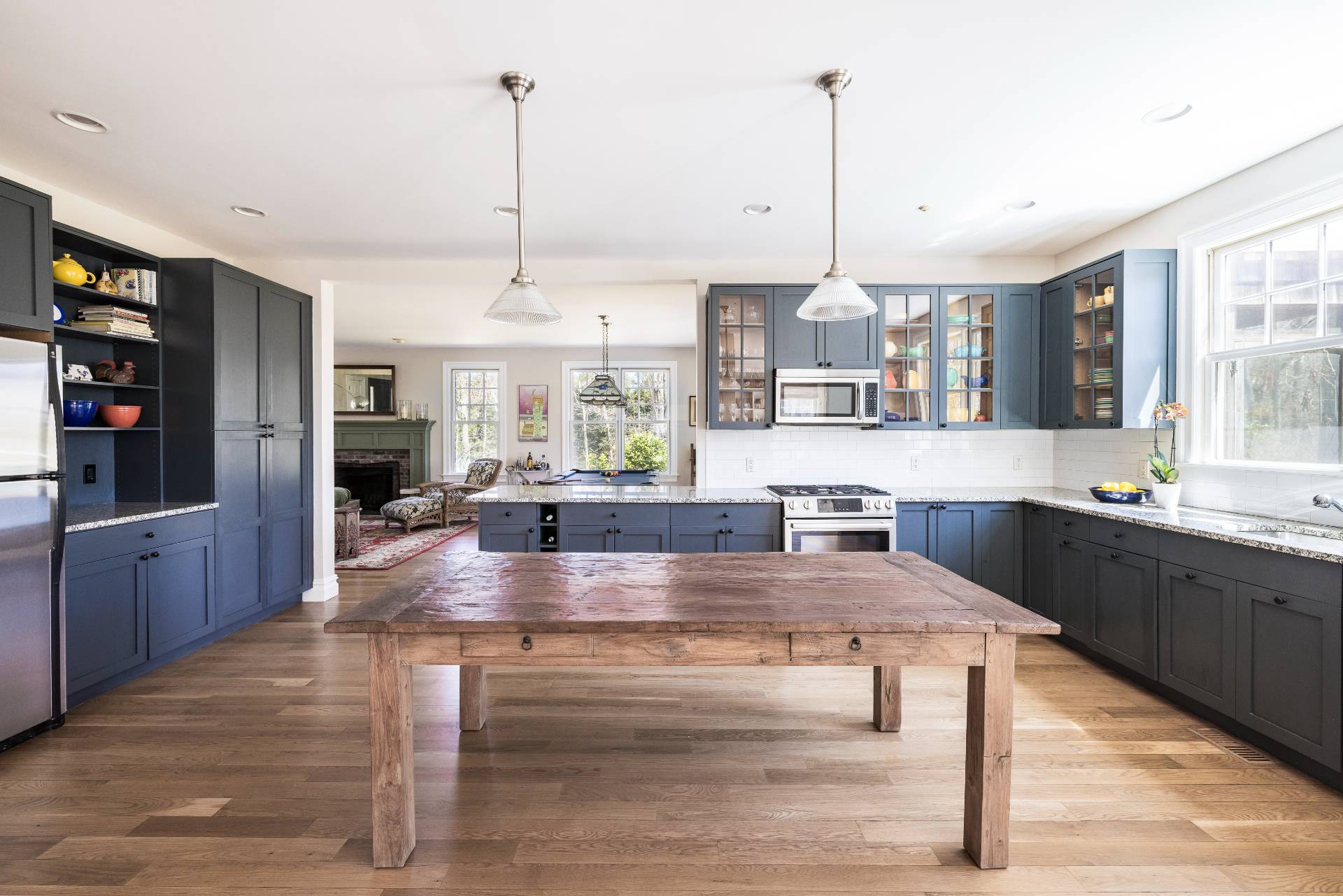 9 Dering Lane East Hampton, NY 11937 - Photo 15 of 30 a view with counter top space with furniture and windows