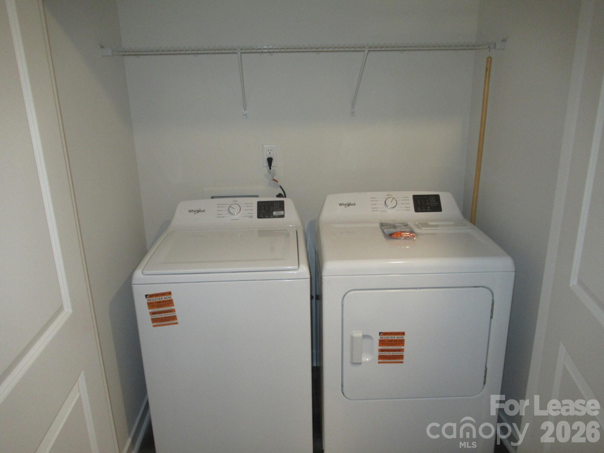 3192 Ora Smith Road Lincolnton, NC 28092 - Photo 25 of 34 a utility room with dryer and washer