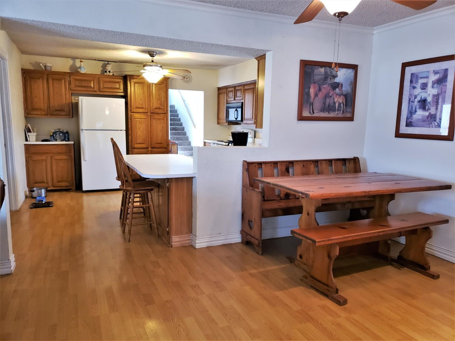 1401 Ave J Abernathy, TX 79311 - Photo 8 of 23 a view of a livingroom with furniture and a dining table