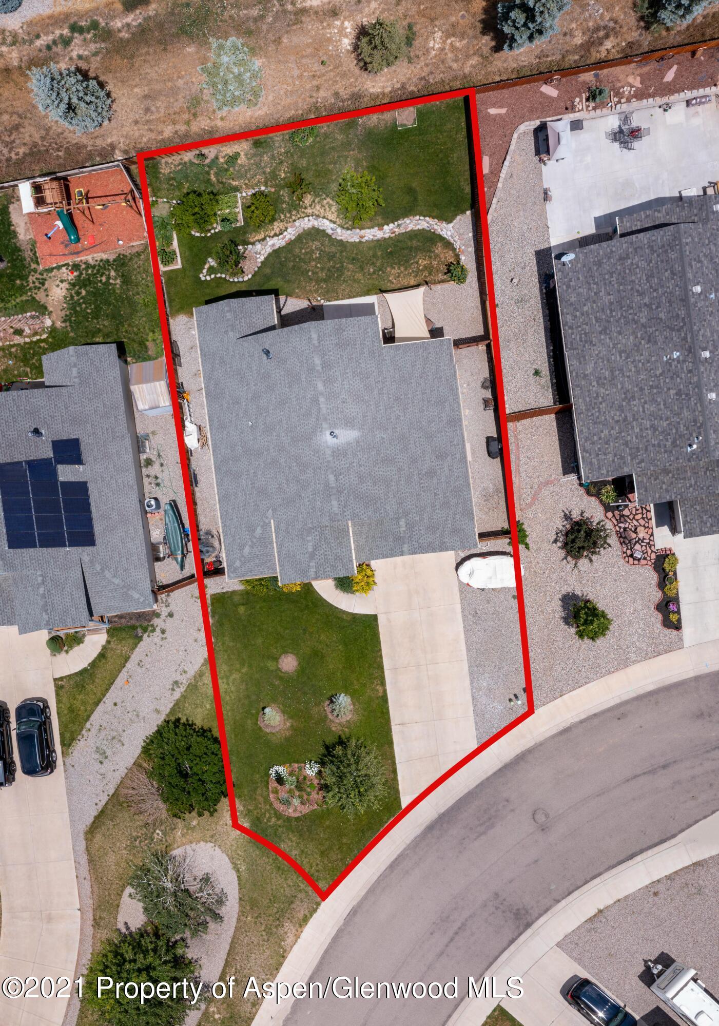 1904 Promontory Circle Rifle, CO 81650 - Photo 4 of 20 an aerial view of a house with a yard