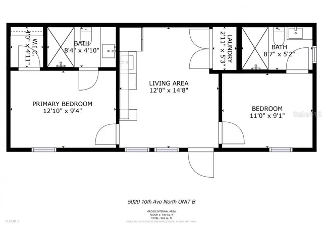$990,000 | 5022 10th Avenue North, St. Petersburg, FL 33710