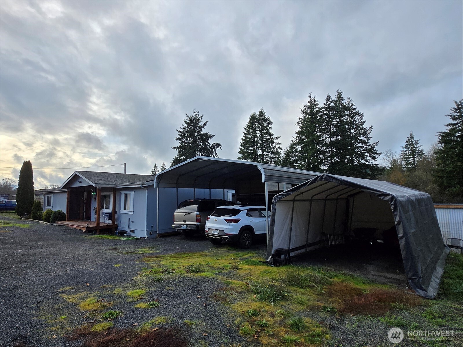 1466 Ferrier Road Winlock, WA 98596 - Photo 29 of 33 a view of a house with a back yard