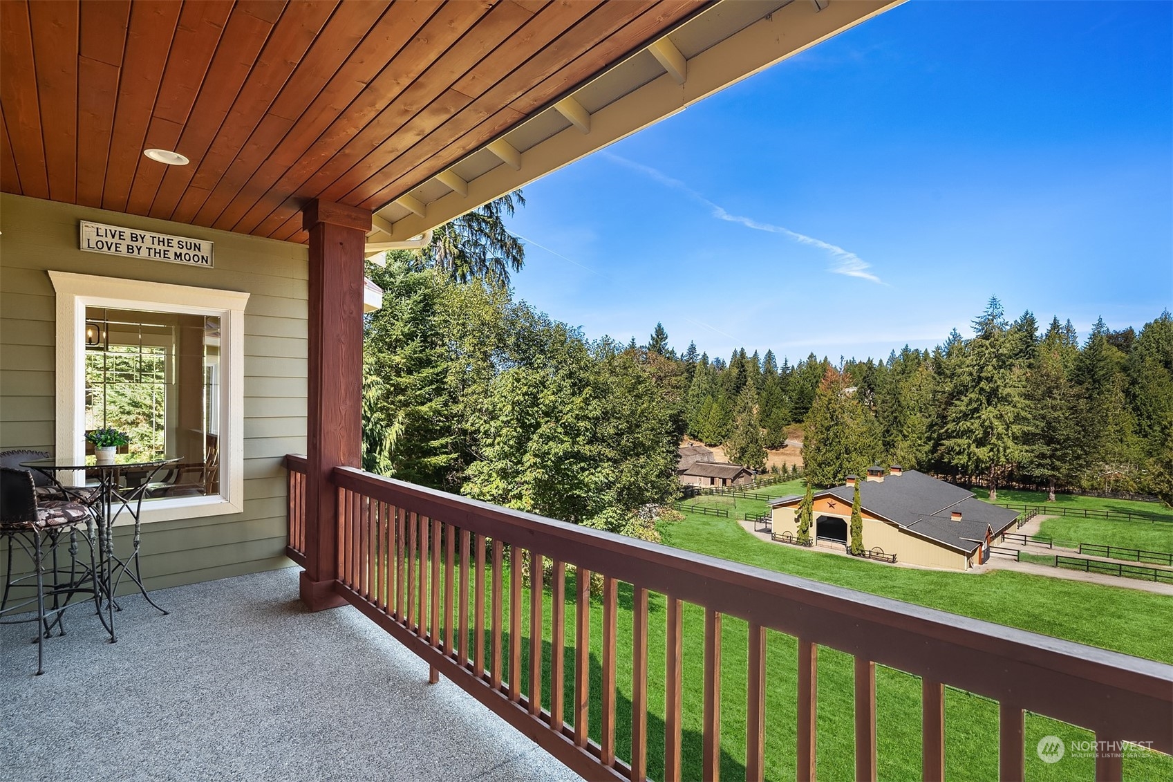 28831 Southeast 262nd Street Ravensdale, WA 98051 - Photo 17 of 40 a balcony with outdoor space