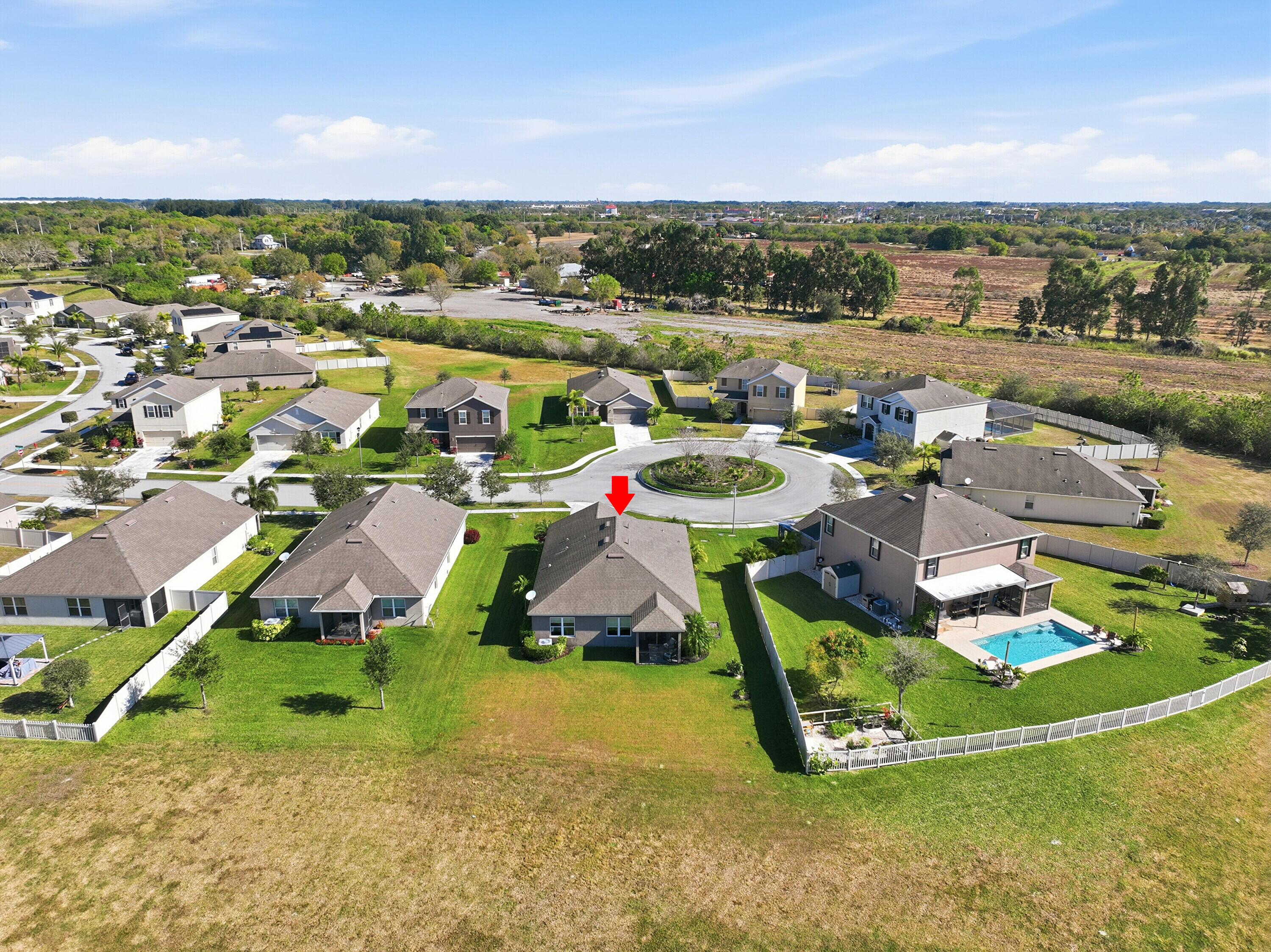 3113 Yellowstone Circle Fort Pierce, FL 34945 - Photo 31 of 33 an aerial view of a