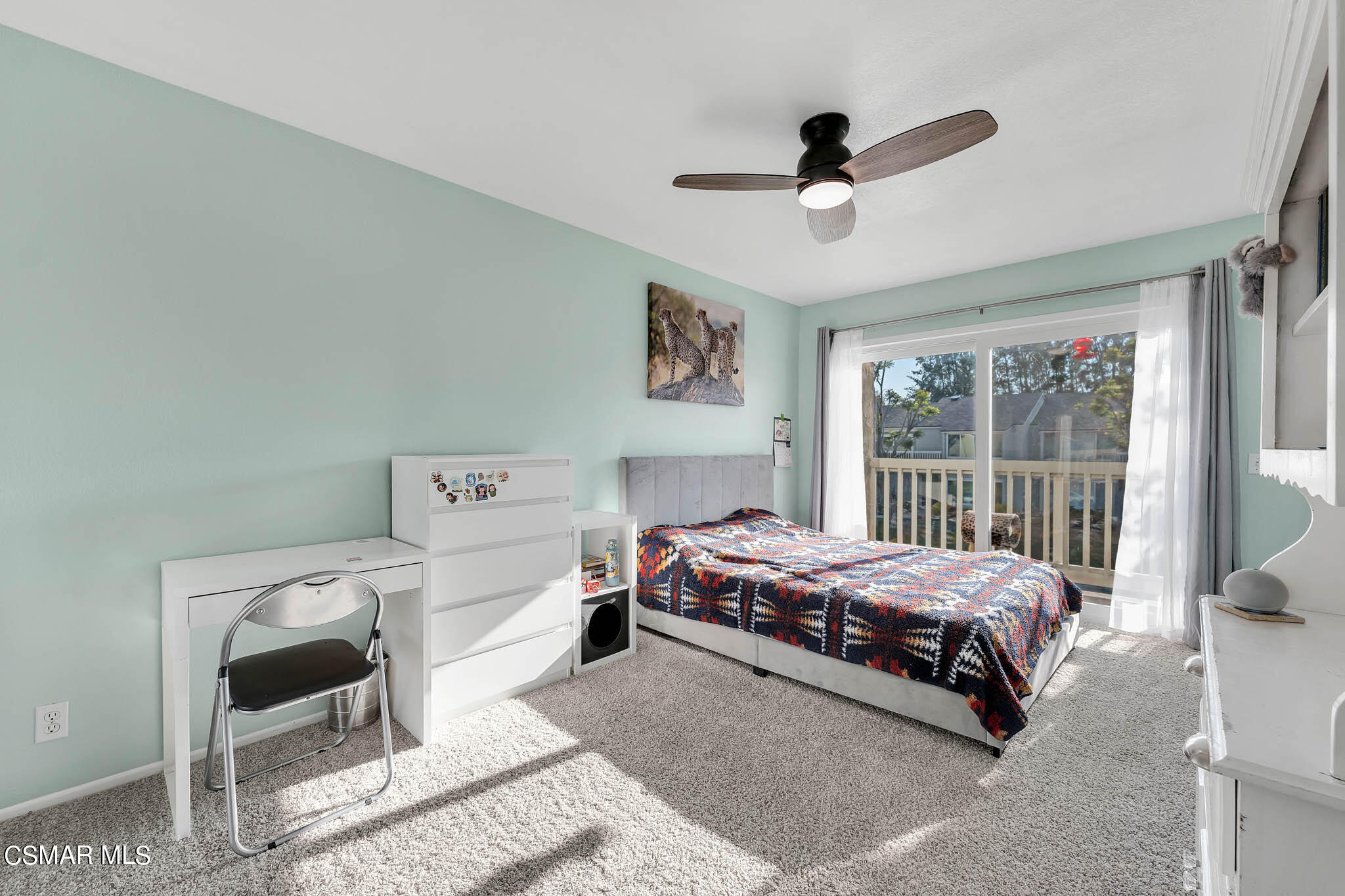 6486 Penn Street, Unit A Moorpark, CA 93021 - Photo 20 of 35 a bedroom with a bed and a window