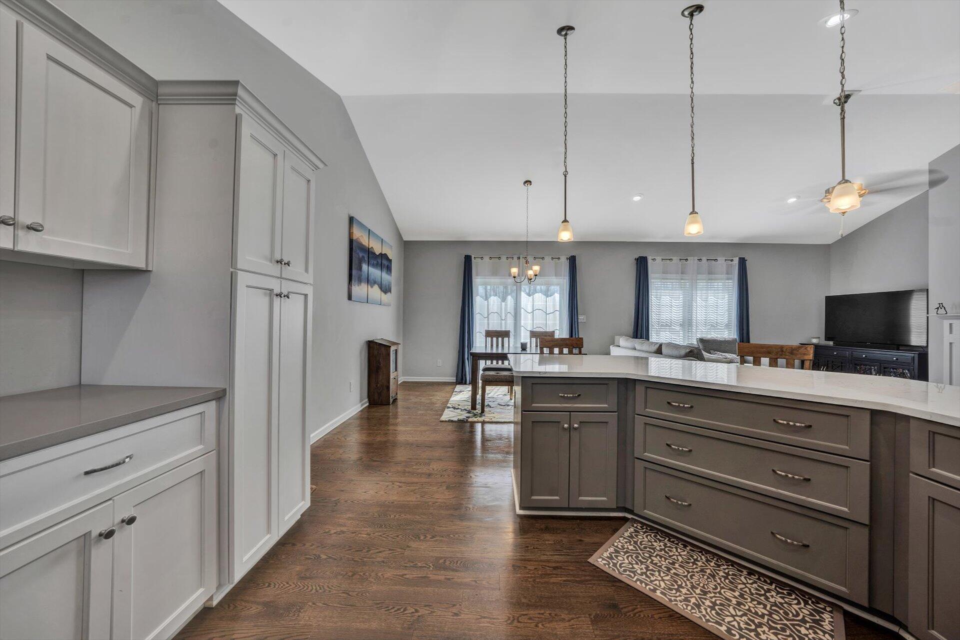 Kitchen to Dining Area