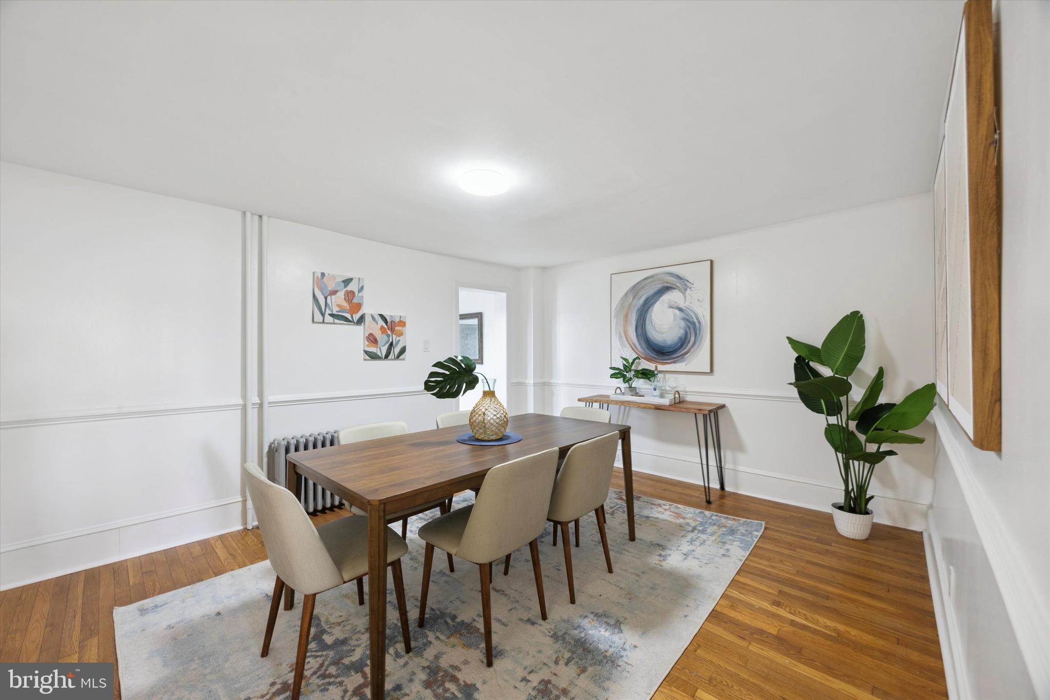 50 Blanchard Road Drexel Hill, PA 19026 - Photo 5 of 35 a view of a dining room with furniture and a potted plant