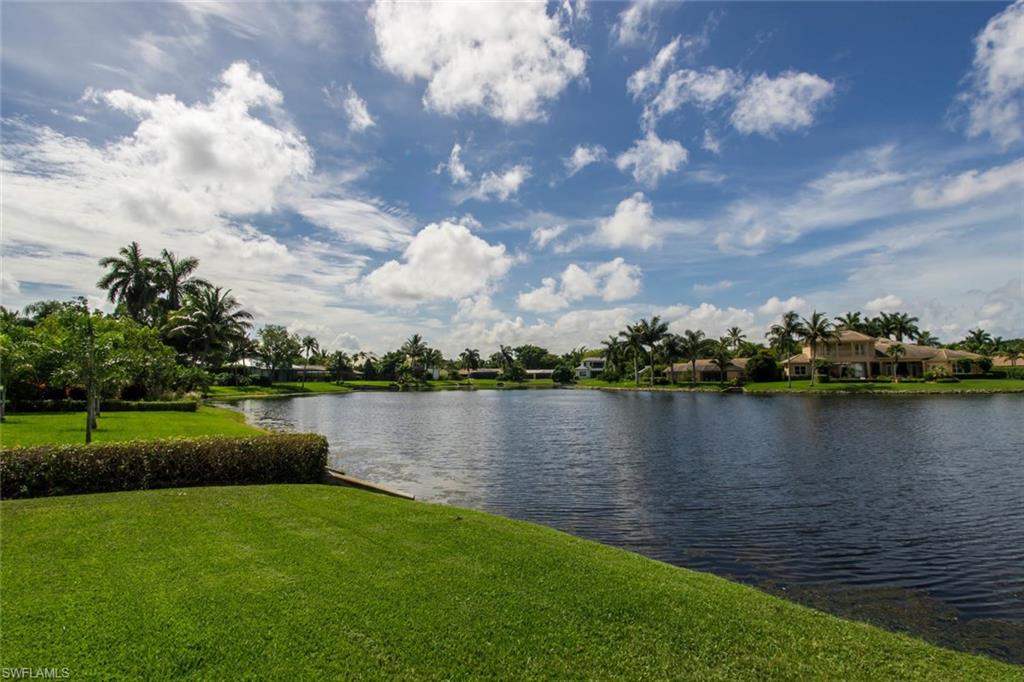 524 Turtle Hatch Road Naples, FL 34103 - Photo 4 of 24 a view of a lake from a yard