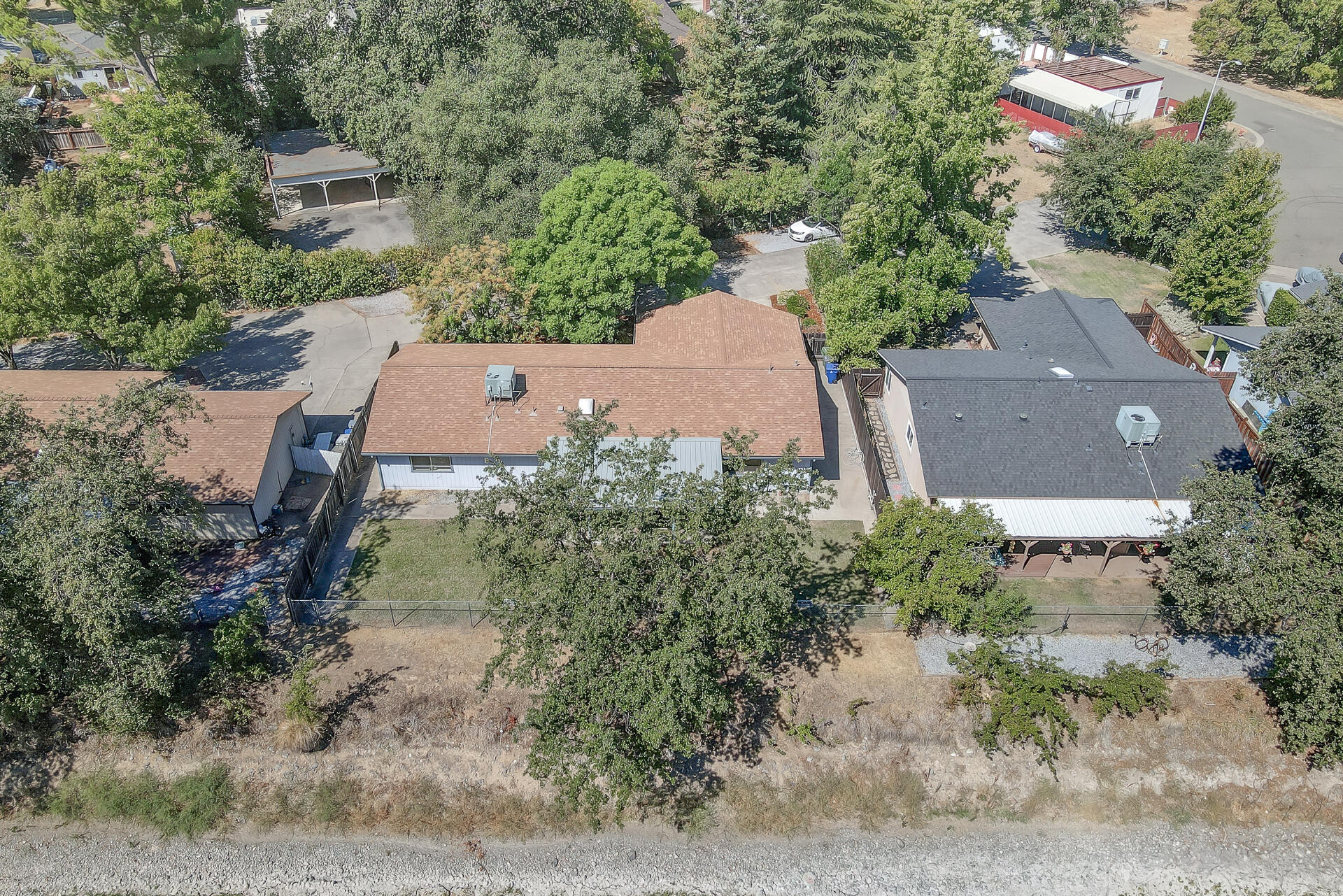 649 Lowe Street Redding, CA 96001 - Photo 34 of 35 an aerial view of a house
