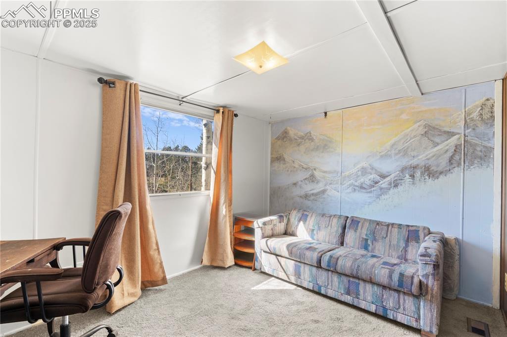 374 Fern Road Woodland Park, CO 80863 - Photo 16 of 31 a living room with furniture and a window