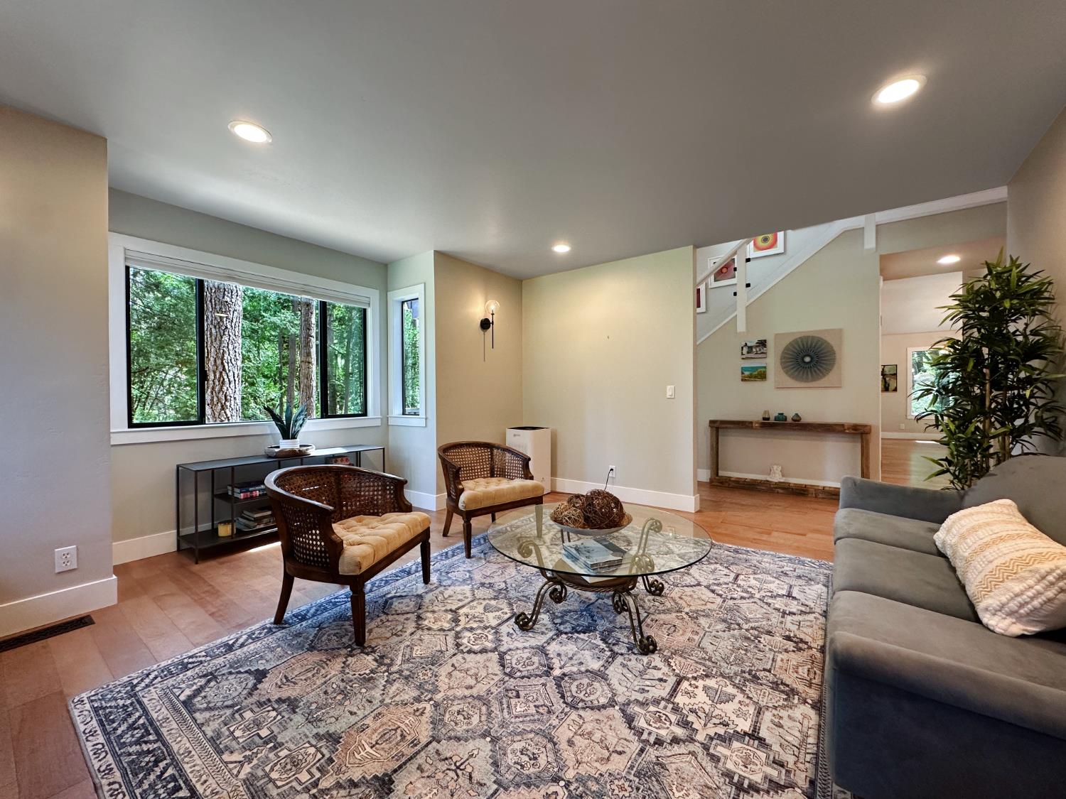 157 Grove Street Nevada City, CA 95959 - Photo 27 of 55 a living room with furniture and a window
