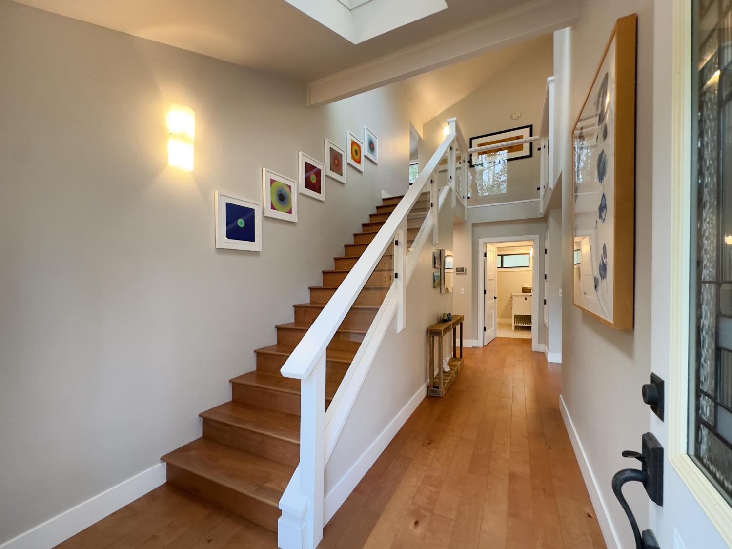 157 Grove Street Nevada City, CA 95959 - Photo 35 of 55 a view of entryway and hall with wooden floor