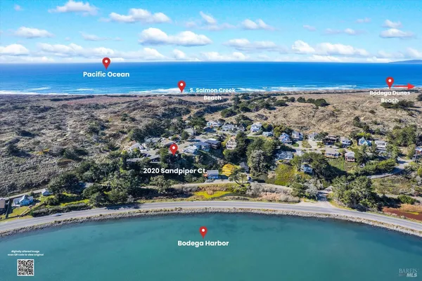$1,178,000 | 2020 Sandpiper Court, Bodega Bay, CA 94923