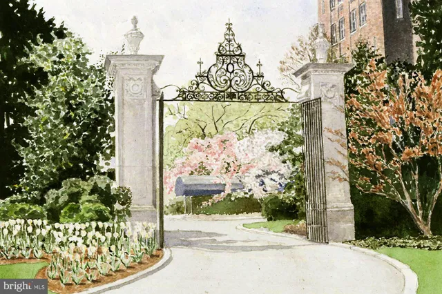 a view of a porch with table and chairs and potted plants