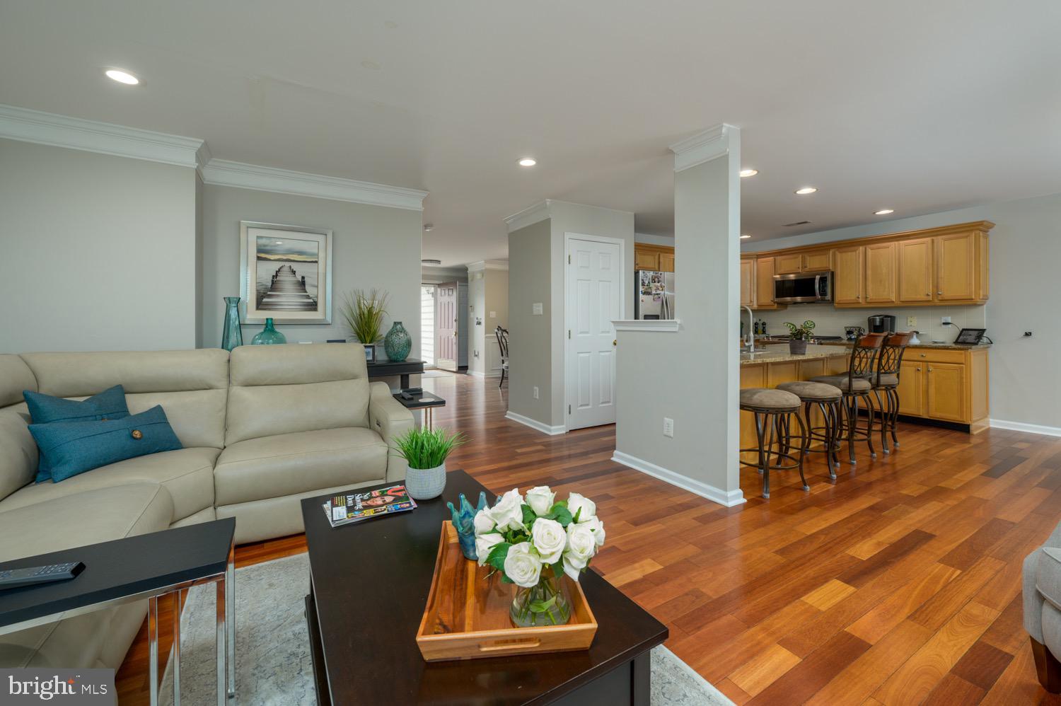 24 Hogan Way Moorestown, NJ 08057 - Photo 5 of 15 a living room with furniture and wooden floor